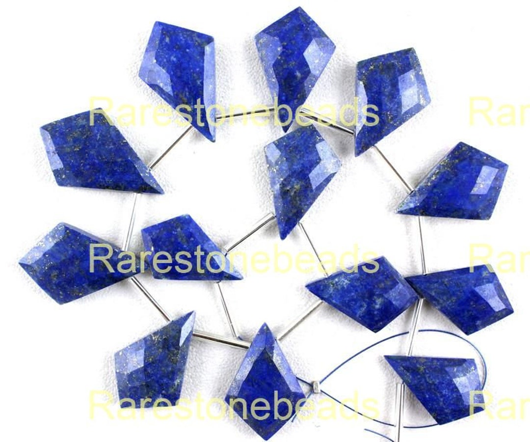 Lapis Lazuli, 8 Pieces, Drilled Gemstone, Top Drill Lapis Lazuli