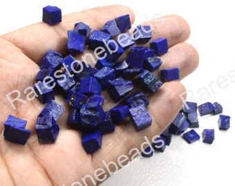 100 cts. Natürlicher Lapislazuli Rohedelstein, natürlicher Rohsteinschmuck, AAA-Qualitätsrohedelstein, Lapislazuli roh, Größe 6 bis 10 mm Mix.