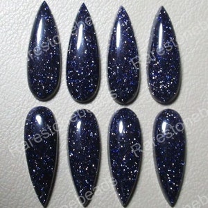 10 Pieces Blue Sun Stone Quasrtz, Smooth polish Pear, Blue sun stone beads for jewelry, sun stone glass, calibrated pear shape size 10x20 mm