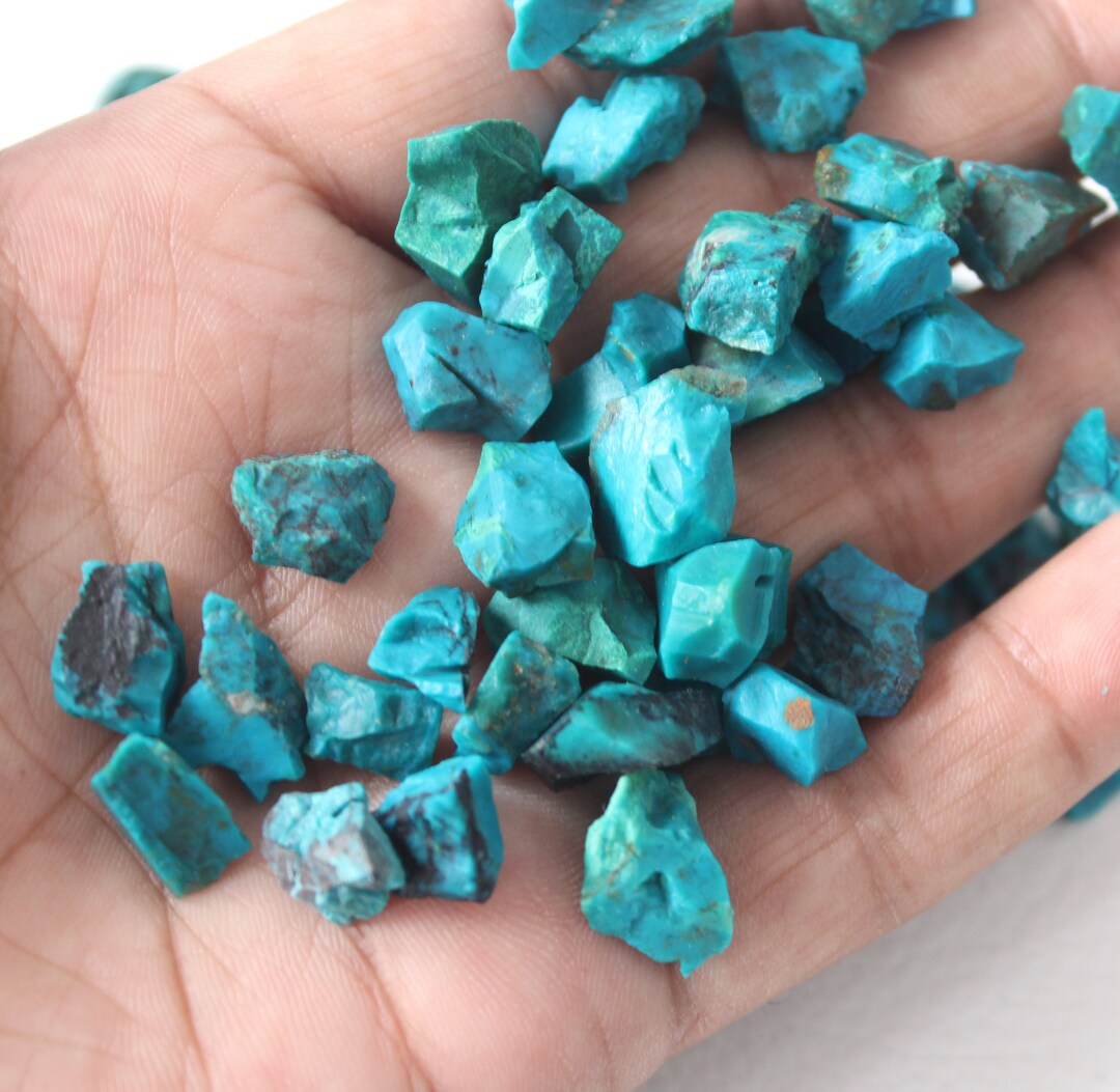 Chrysocola Raw Natural Gemstone Raw 20 Pieces Gemstone Etsy