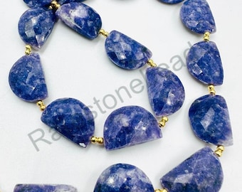 Lepidolite gemstone, 10 Pieces, Natural gemstone, Natural Lepidolite Beads, Drilled stone, Lepidolite Jewelry, Fancy Gemstone size 12x18 mm