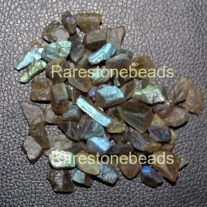 Labradorite Rough, 20 Pieces, Natural Multi Labradorite Raw, Labradorite Raw, Loose stone rough, Rough Jewelry, Labradorite size 8 to 15 mm image 2