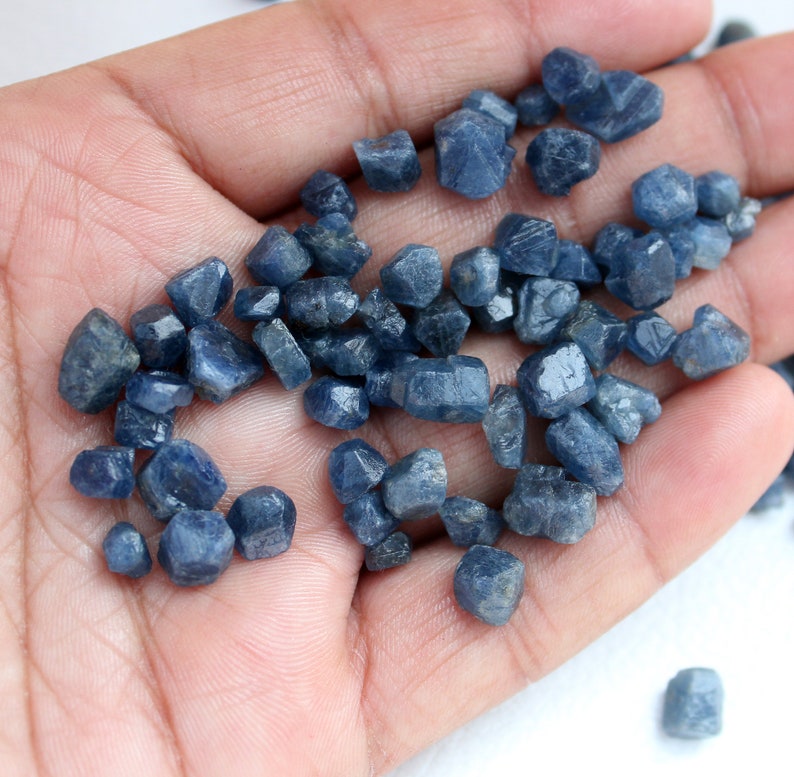 100 cts Natural Blue Sapphire gemstone raw rough gemstone | Etsy