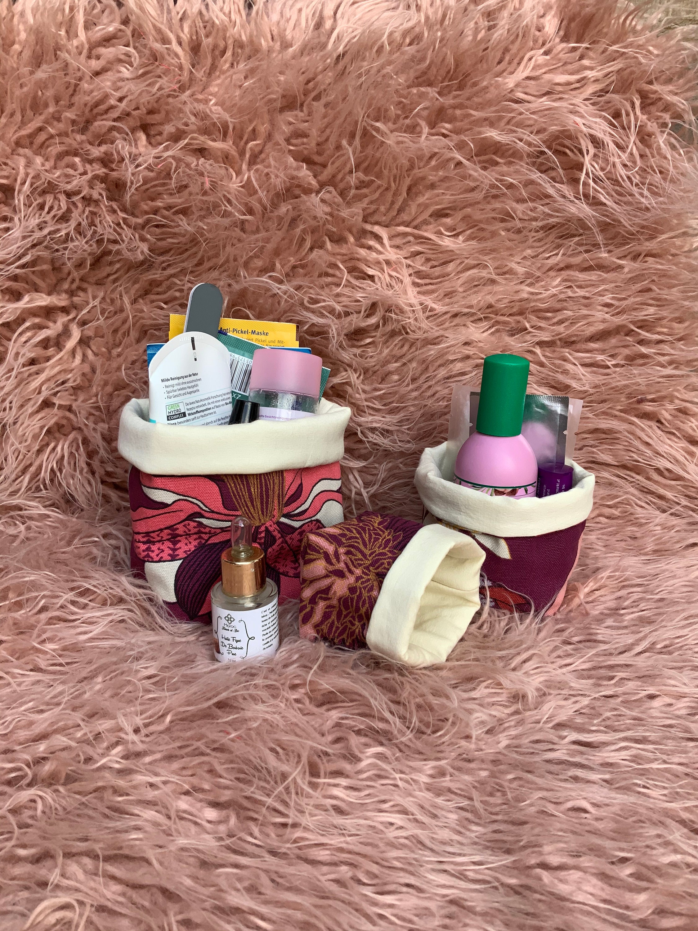 Cestas de almacenamiento de cestas de tela piden ayuda hecho | Etsy