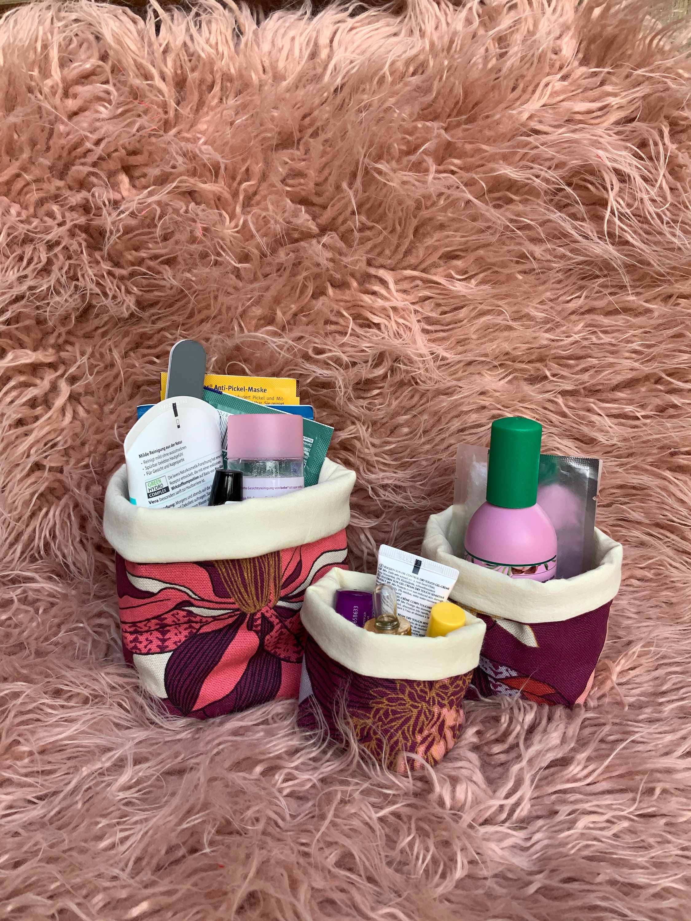 Cestas de almacenamiento de cestas de tela piden ayuda hecho | Etsy