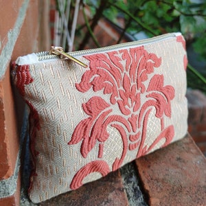 Kleine Kosmetiktasche für die Handtasche - aus marokkanischem Stoff