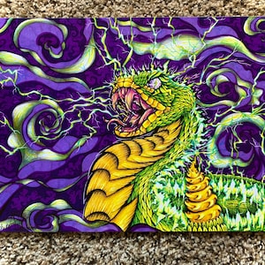 Eletric Snake - Snake - Eletric Type - Print - Handmade