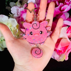 Clefable Keychain