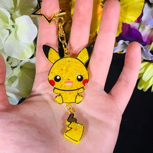 Smiling Pikachu Keychain