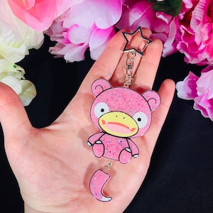 Slowpoke Keychain