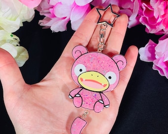 Slowpoke Keychain