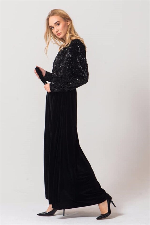 etsy velvet dress