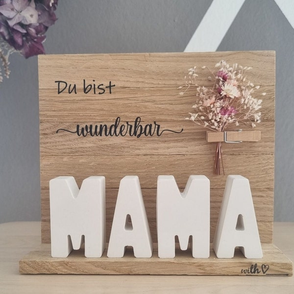 Muttertag, kleines Mitbringsel, Lieber Mensch, Mama, Geburtstag, Raysin, Raysindeko