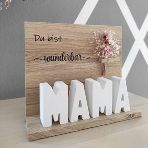 Muttertag, kleines Mitbringsel, Lieber Mensch, Mama, Geburtstag, Raysin, Raysindeko Bild 2