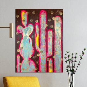 Dachshund Waiting Looking Out a Window Art Print Dachshund Mom Dad