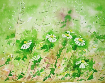 アクリル画 緑の花のデザイン il_340x270.3703398219_e2cg.jpg