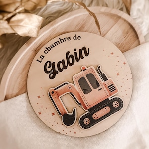 Personalized door sign for children's room