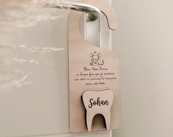Baby tooth charm, little mouse