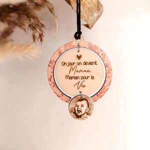 Personalized car jewelry to hang from the rearview mirror, gift for mom, Mother&#39;s Day