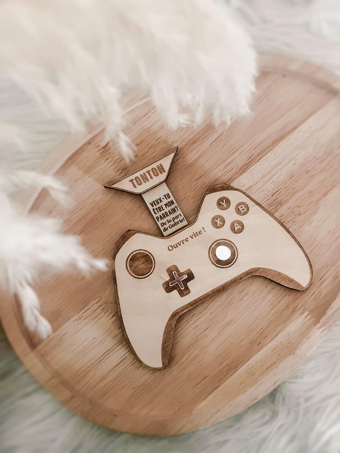 Personalized Game Controller-shaped Godfather Box - Etsy