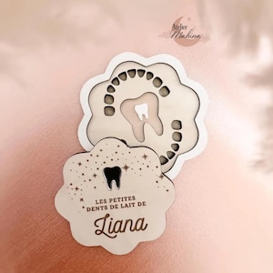 Kindermelktandendoosje met persoonlijke gravure