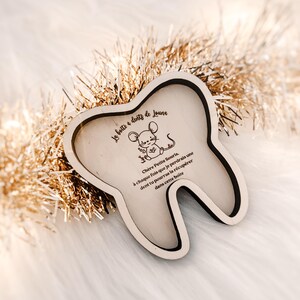 Baby tooth box for children, little mouse