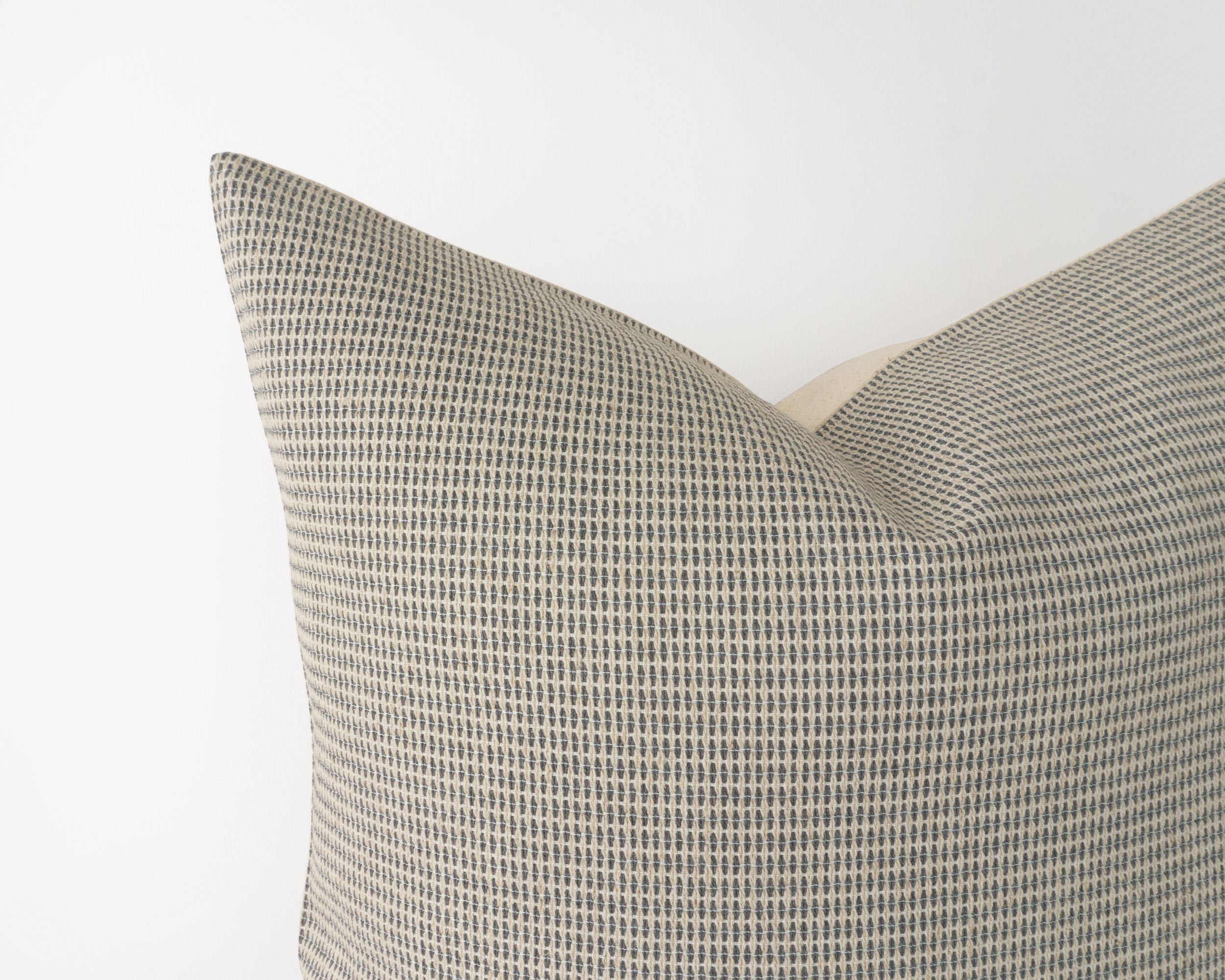 Grey and Ivory Textured Decorative Pillow Cover Neutral - Etsy