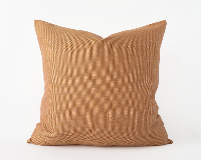 Cinnamon decorative pillow cover earth tone luxury cushion Etsy