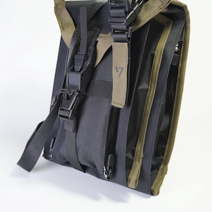 A5 Techwear Sling Bag – X-Pac Waterproof Urban Crossbody