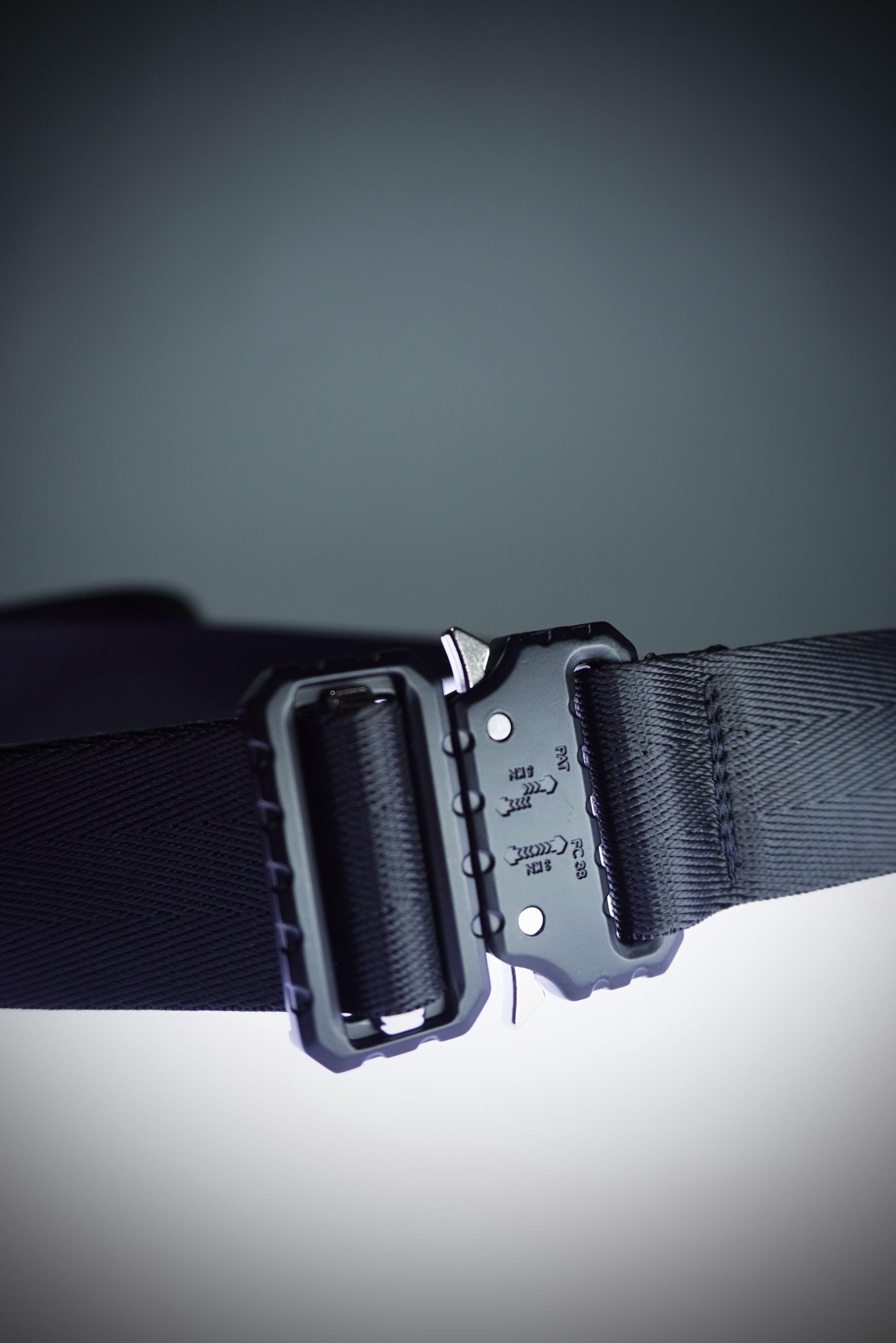 Belt tech-wear belt technical strap tech pack functional belt sport belt military style belt urban ninja style streetwear quick release belt