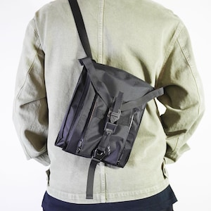 A5 Techwear Sling Bag – X-Pac Waterproof Urban Crossbody