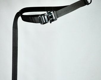 Belt tech-wear belt technical strap tech pack functional belt sport belt military style belt urban ninja style streetwear quick release belt