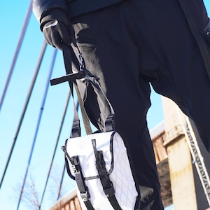 Stylish Unisex Crossbody Bag, Water-Resistant Urban Accessory, Minimalist Design, Perfect Gift for Men and Women techwear bag X-Pac bag
