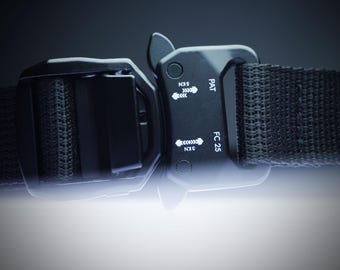 Belt tech-wear belt technical strap tech pack functional belt sport belt military style belt urban ninja style streetwear quick release belt