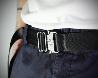 Belt tech-wear belt technical strap tech pack functional belt sport belt military style belt urban ninja style streetwear quick release belt