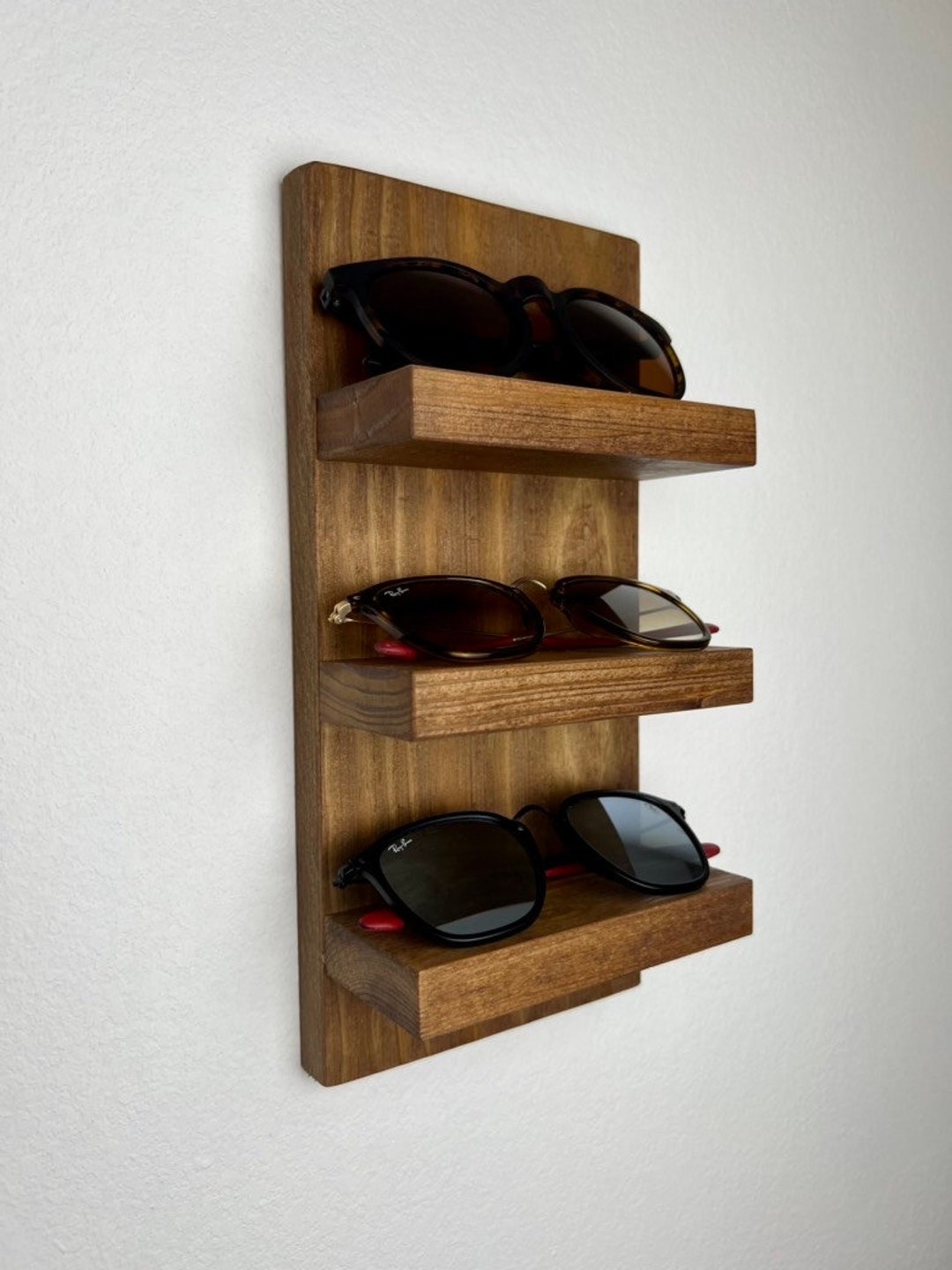 Sunglasses Shelf Small Floating Key Holder Entryway Organization Eyeglass Rack Storage Quality