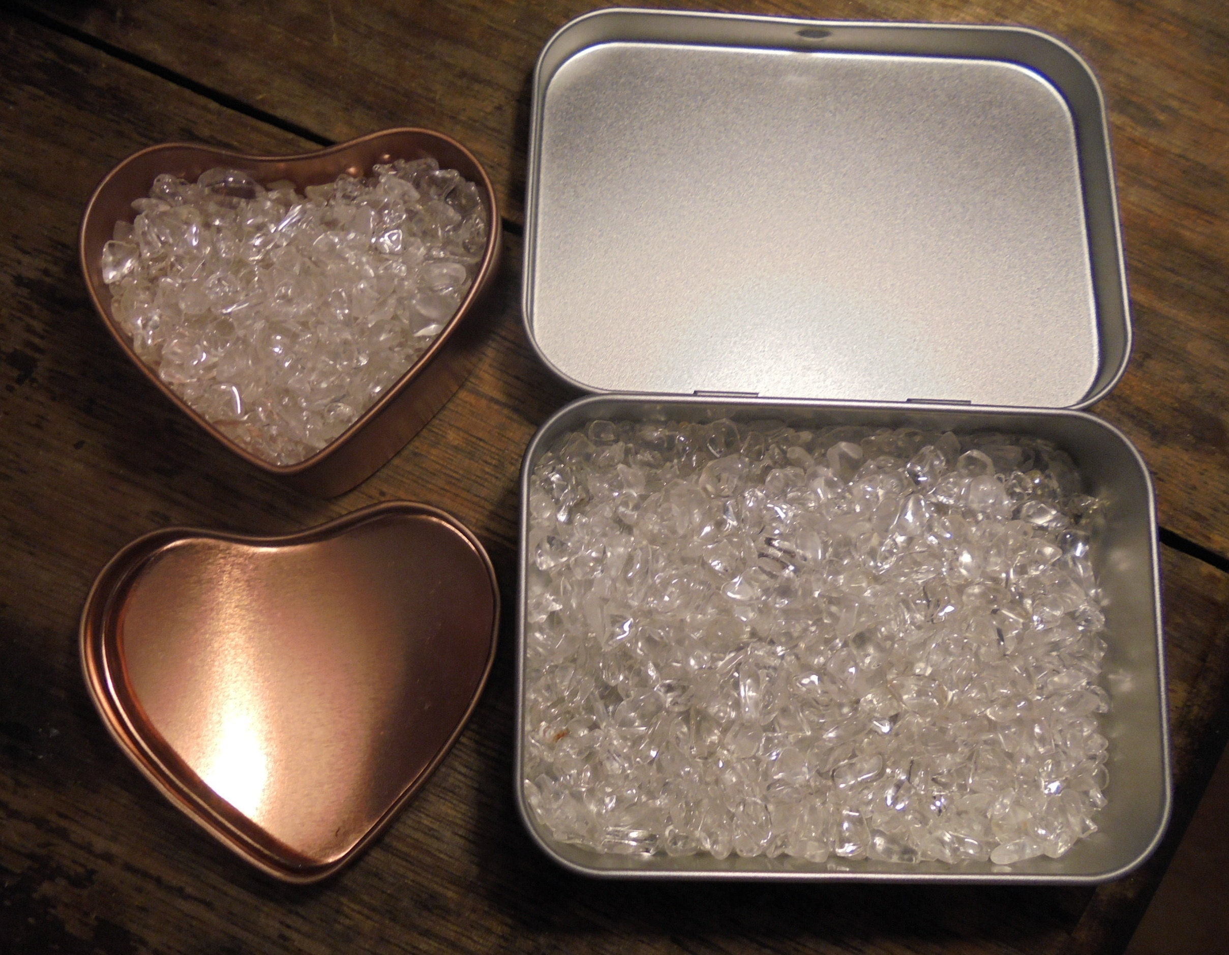 100 Grammes d'amas de Cristal Roche Pour Recharge Des Cristaux, Pierres, Bijoux...