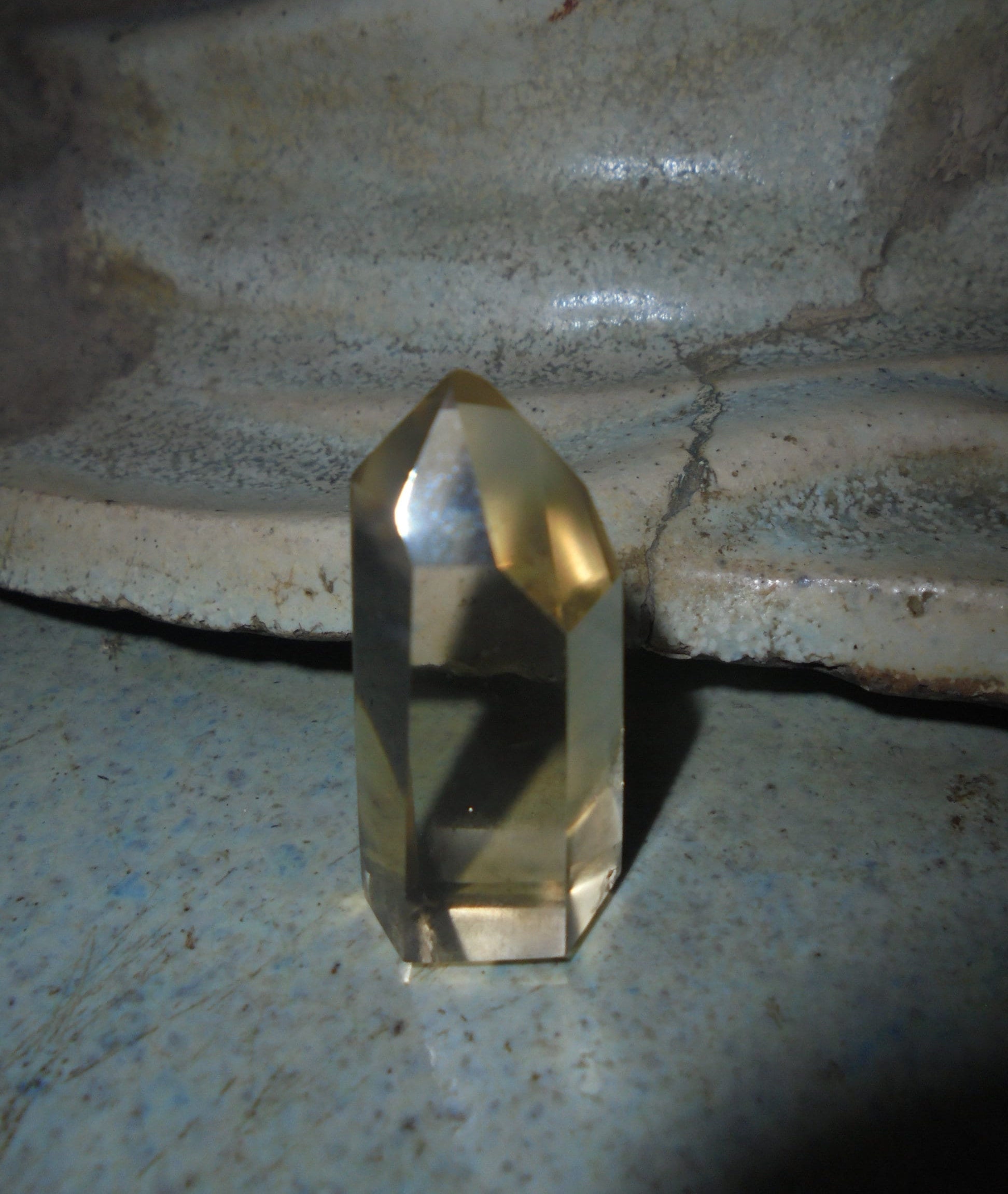 Citrine, Pointe de Citrine Naturelle