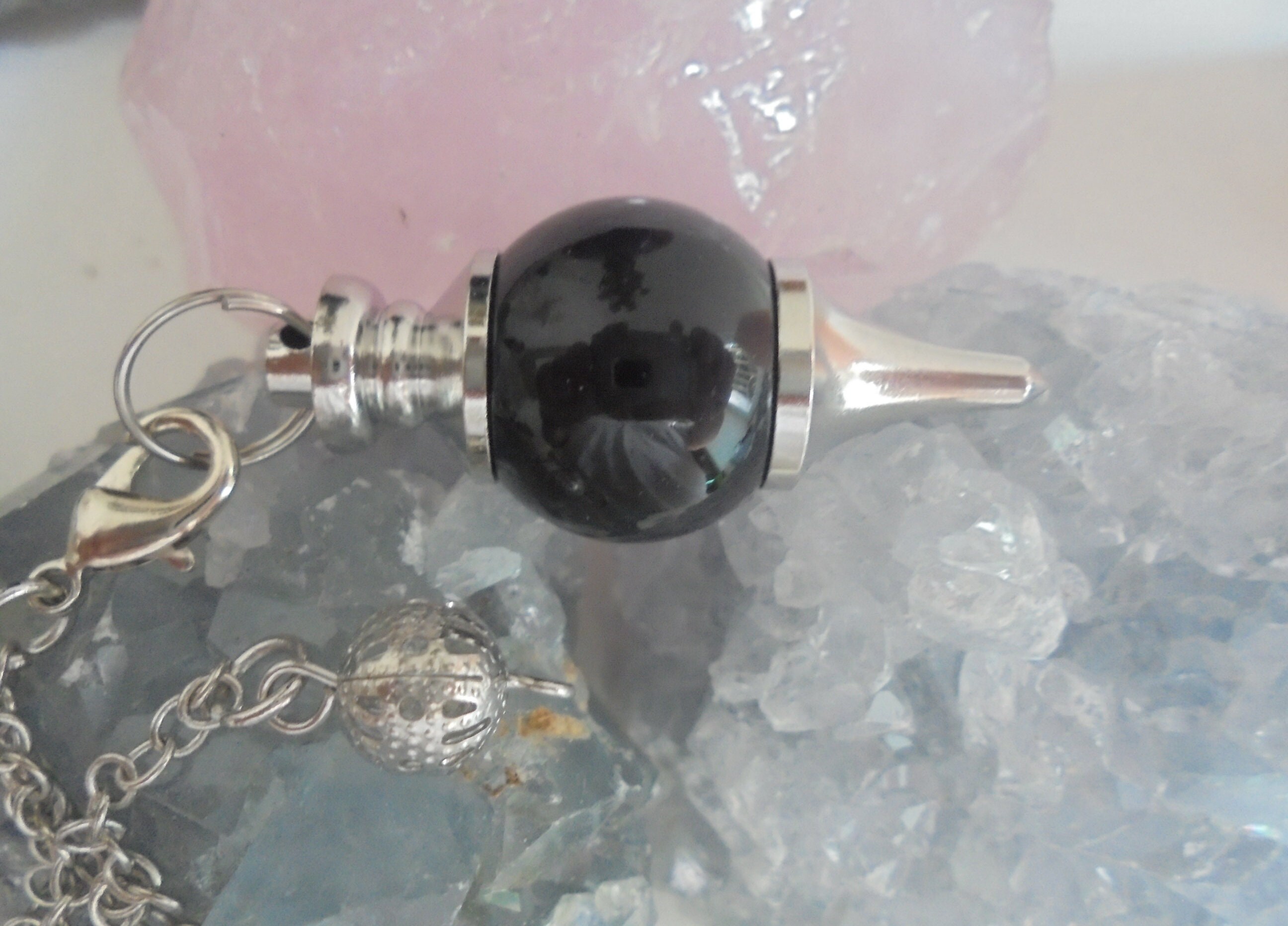 Pendule Séphoroton Œil Céleste, Pendule Radiesthésie, Géobiologie ...