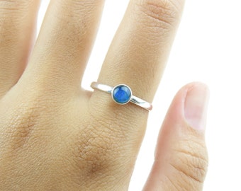 Sterling Silber, Opal Ring, Edelstein Ring