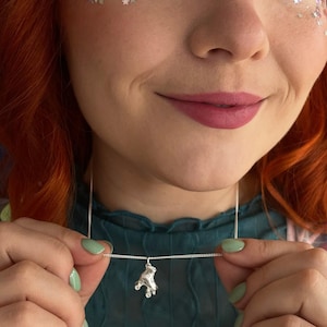 Starlight Express™ Roller Skate Necklace | Sterling Silver | Musical Theatre Gift | Andrew Lloyd Webber | Skater Jewellery | Retro Pendant