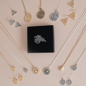 Mystic Spiral Constellation Mandala (Sterling Silver) image 6