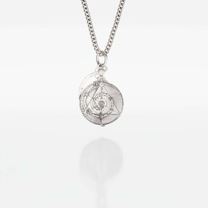 Mystic Spiral Constellation Mandala (Sterling Silver) image 3