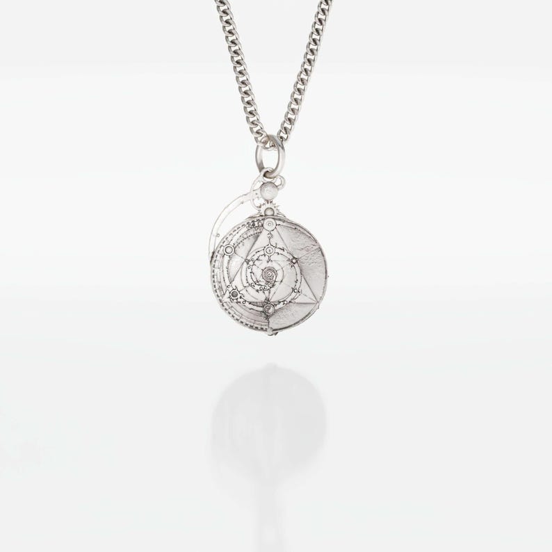 Mystic Spiral Constellation Mandala (Sterling Silver) image 3