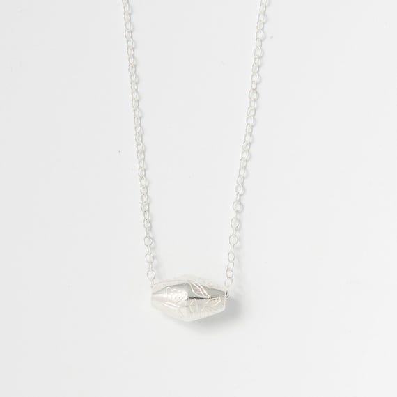 Frida Kahlo Butterfly Necklace – Sterling Silver Bead Pendant – Handmade  Boho Art Jewellery Gift – Nature-Inspired Necklace UK