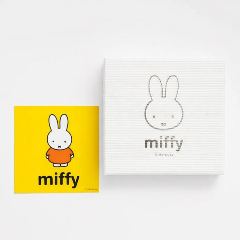 Miffy Daisy Keyring | Solid Brass Bag Charm | Officially Licensed Miffy Product image 3