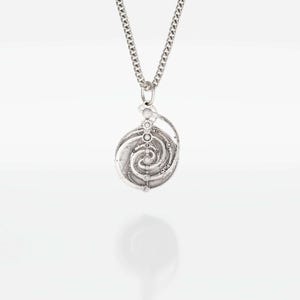 Mystic Spiral Constellation Mandala (Sterling Silver) image 1