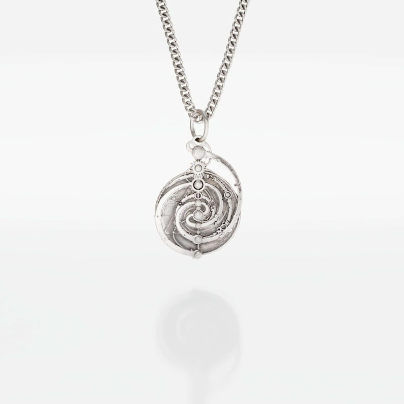 Mystic Spiral Constellation Mandala (Sterling Silver) image 1