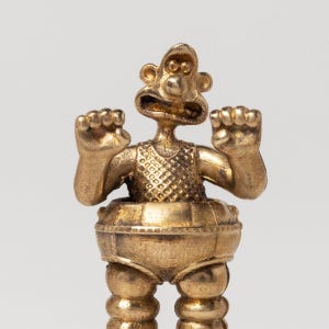 Wallace Bronze Figurine – Techno Trousers Collectable – Aardman Gift – Handmade UK Miniature – Official Wallace & Gromit Art Sculpture image 8