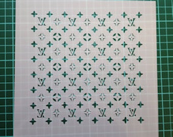 Louis Vuitton Vinyl Stencil 12x12 In Etsy